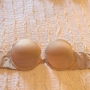 Aerie Strapless Nude Bra